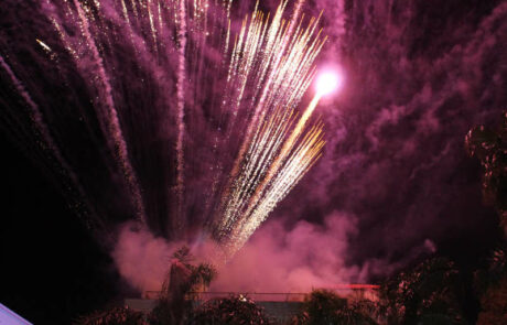 FUOCHI D’ARTIFICIO PROTAGONISTI SULLE NOTE DI ULTIMO