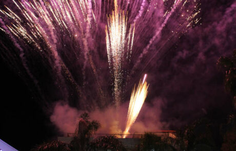 FUOCHI D’ARTIFICIO PROTAGONISTI SULLE NOTE DI ULTIMO