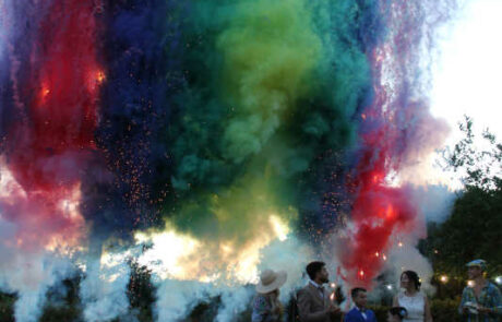 FUOCHI D’ARTIFICIO DIURNI PER FESTEGGIAMENTO PRIMA COMUNIONE